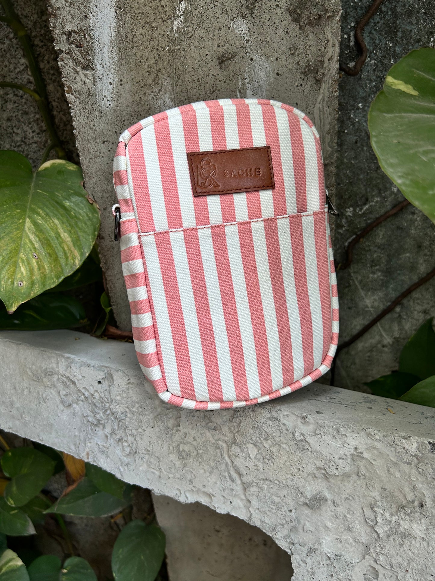 Denim - Pink Stripes