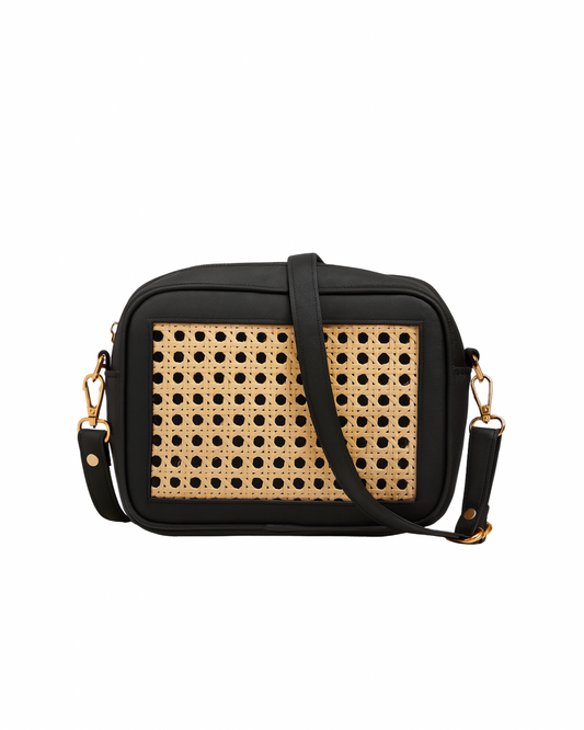 The Sling Edit – Handmade Cane Bags - Black