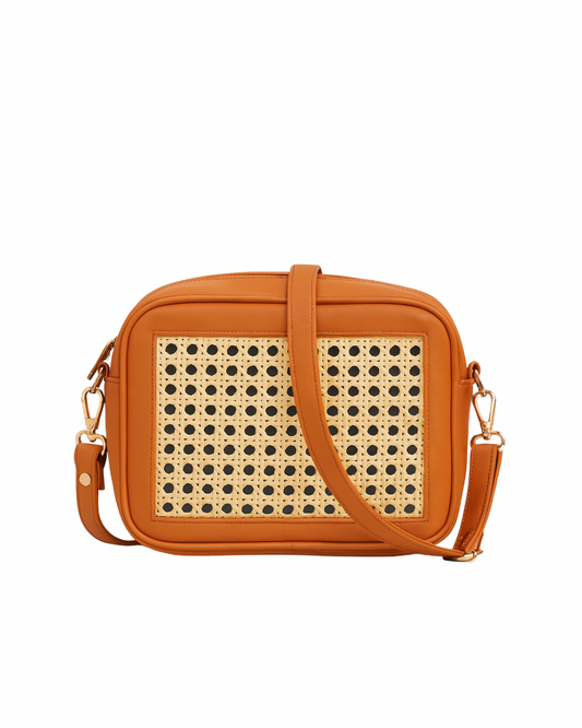 The Sling Edit – Handmade Cane Bags - Brown