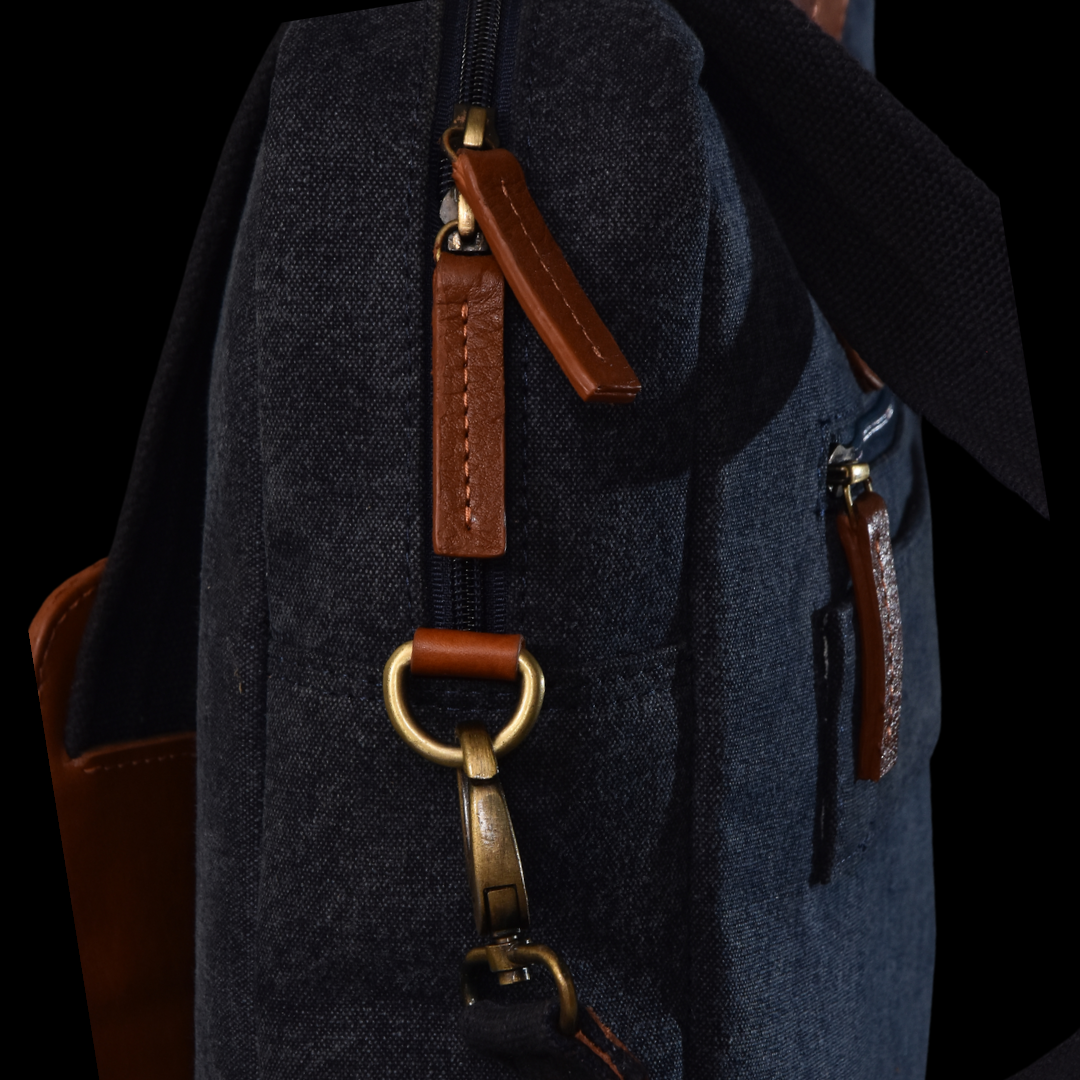 Denim travel Laptop Bags