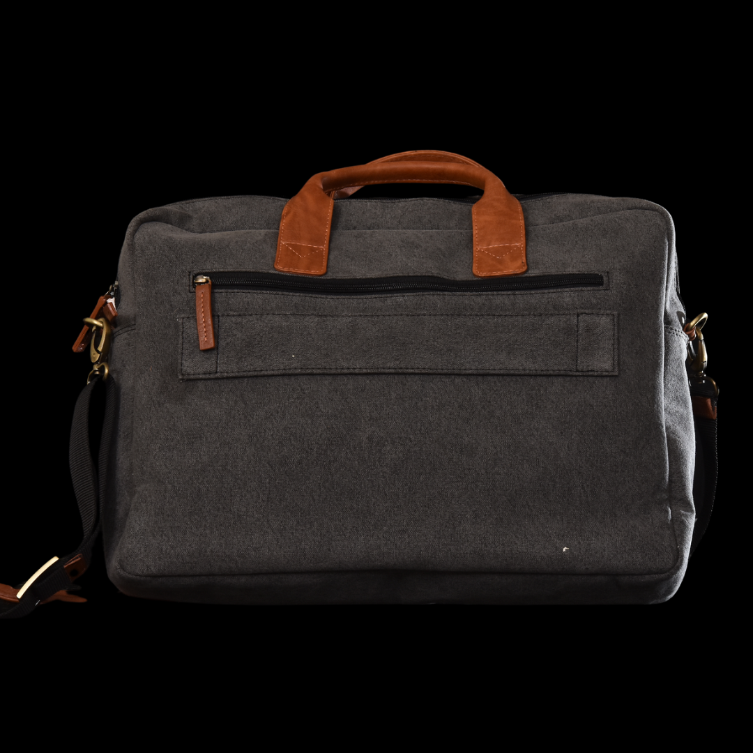 Denim travel Laptop Bags -Grey