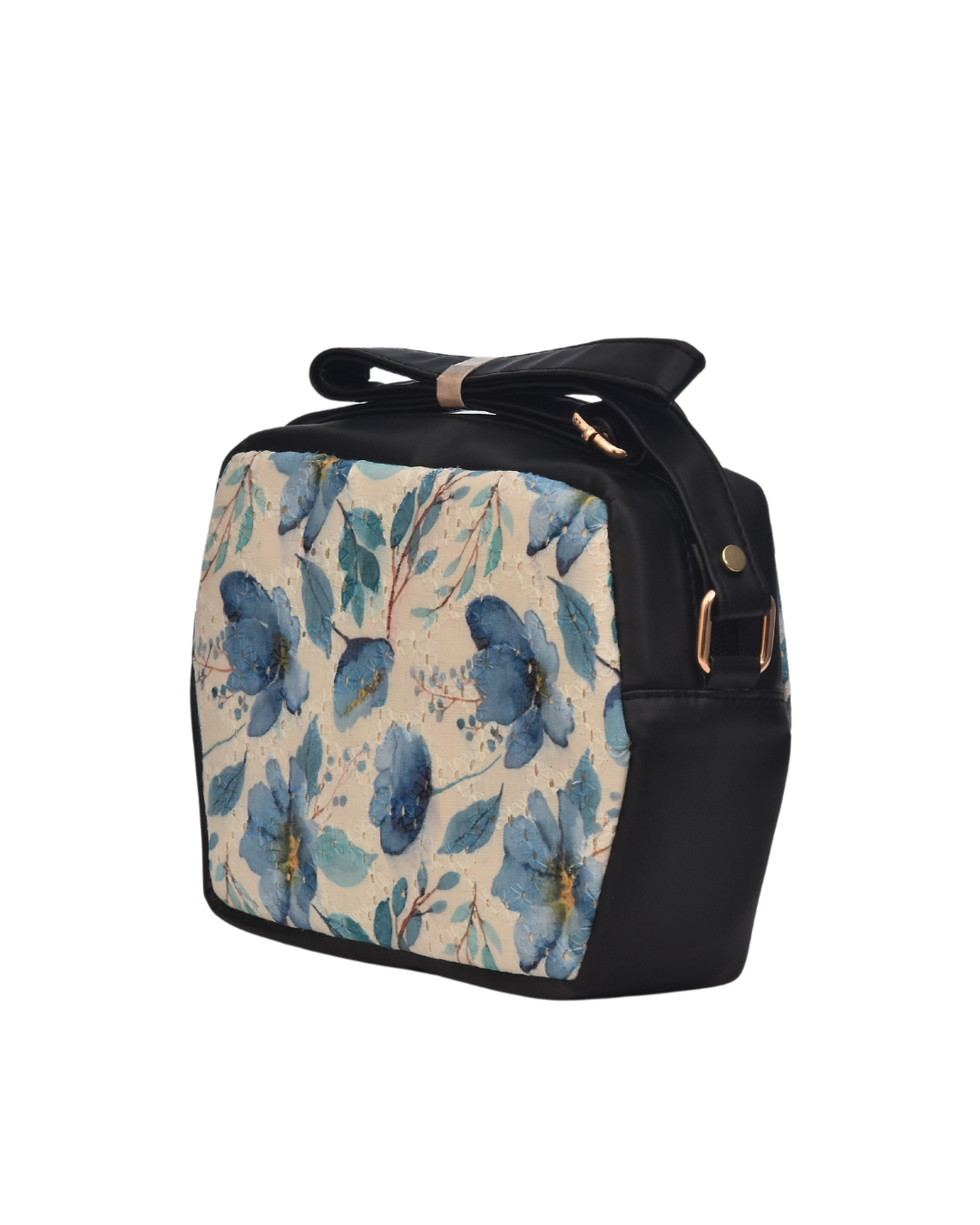 Blue Floral Sling Bags